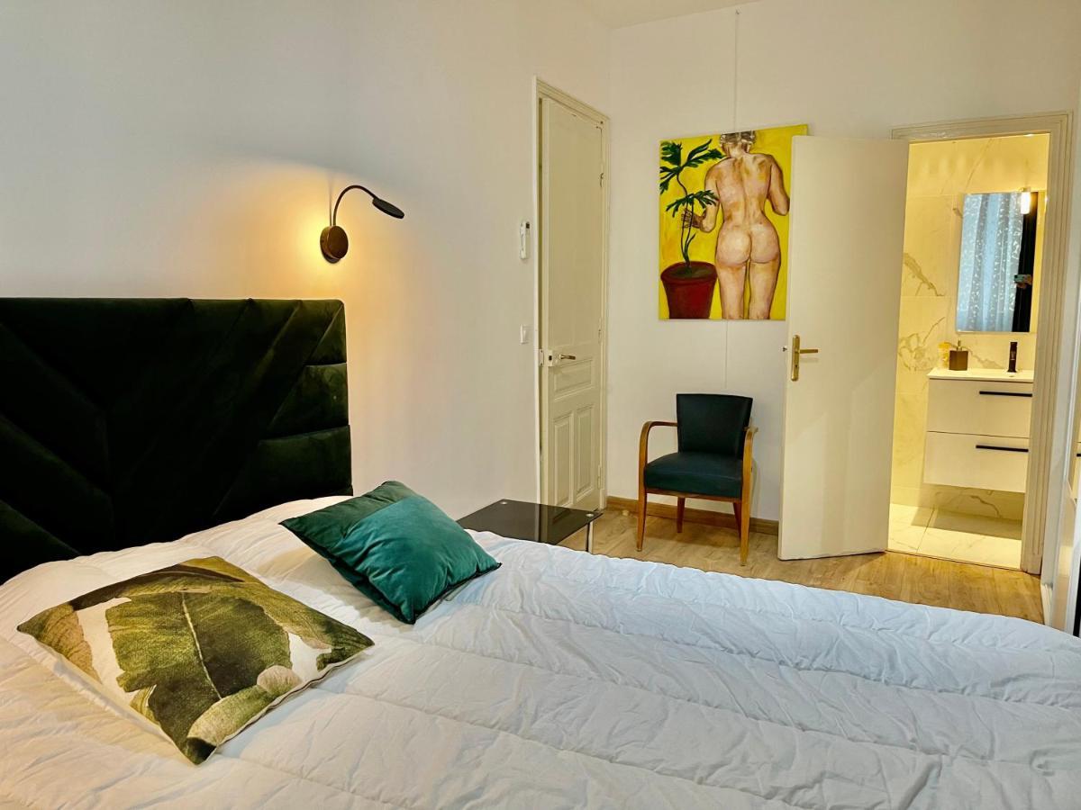 Spacious 3 Bedroom Flat Nice Center - Magnificent View-Parking 외부 사진