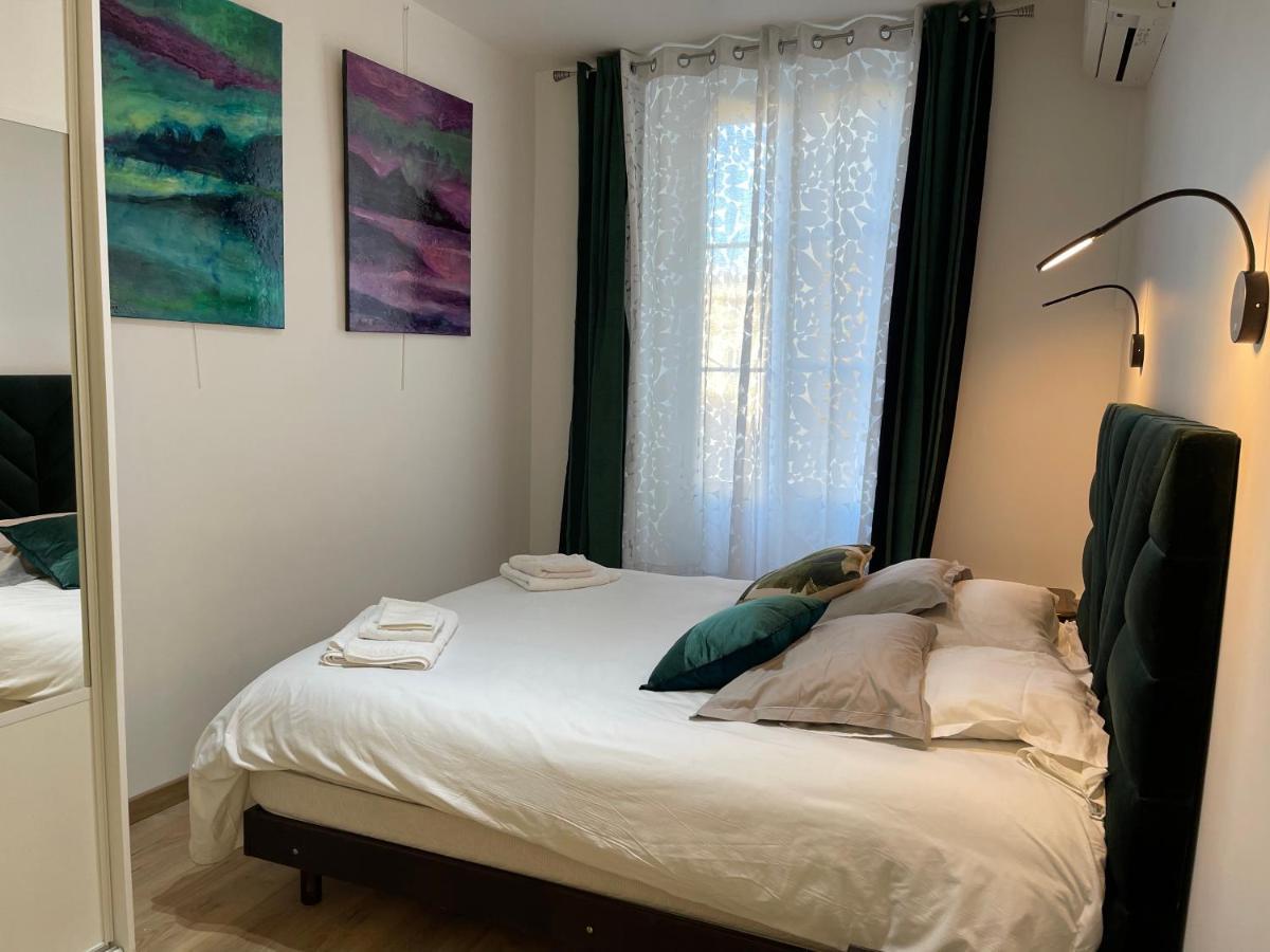 Spacious 3 Bedroom Flat Nice Center - Magnificent View-Parking 외부 사진