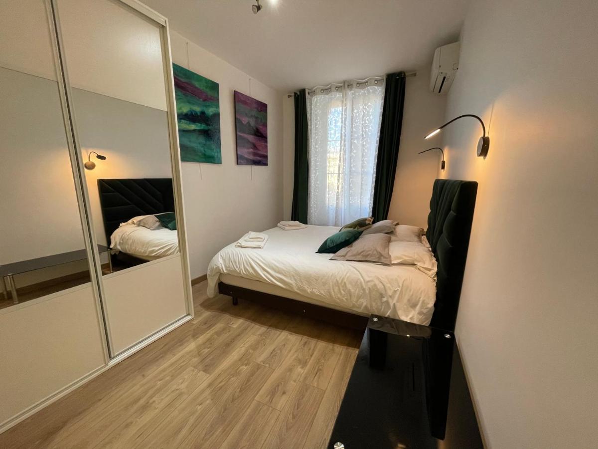 Spacious 3 Bedroom Flat Nice Center - Magnificent View-Parking 외부 사진